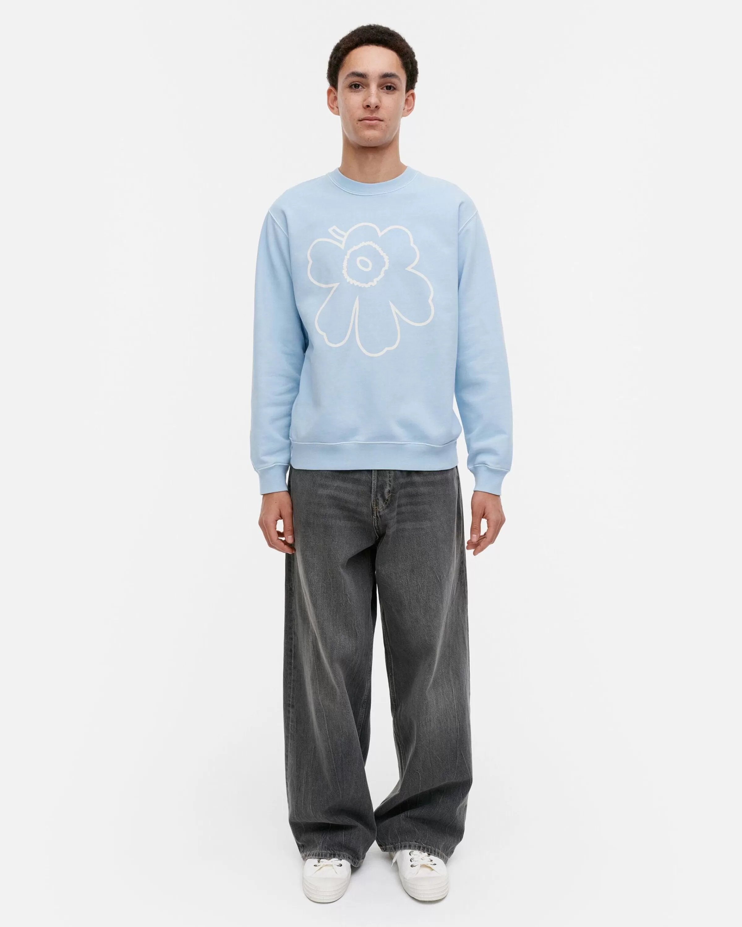 Marimekko Unisex^Kioski Loisto Piirto Unikko Placement Collegepaita